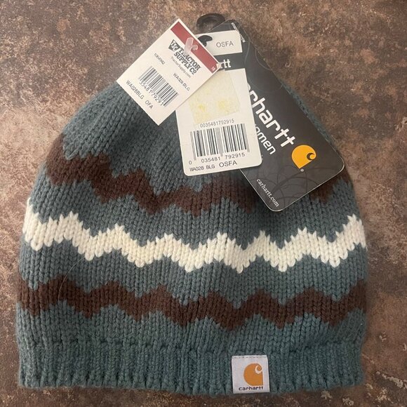 Carhartt Accessories - Carhartt Womens Beanie Hat O/S Warm Cute Cozy Winter Casual